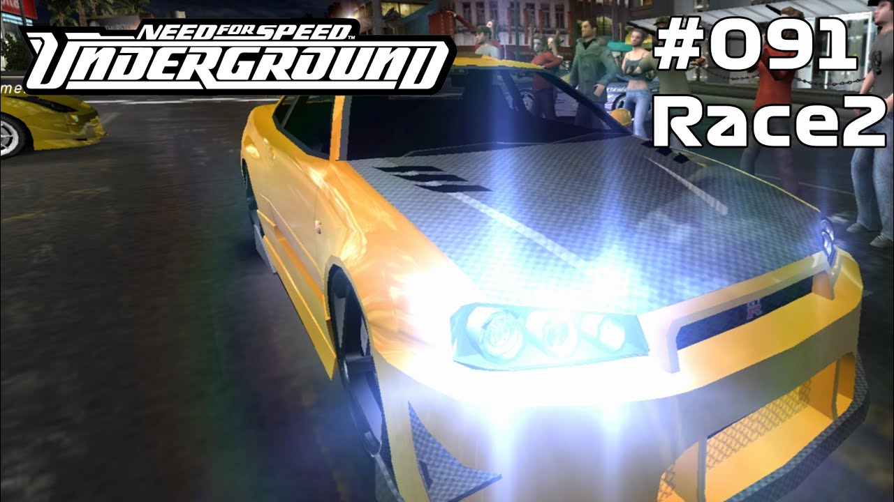 NFS: Underground #091/2 – Nissan Skyline R34 GT-R – Circuit [4K60FPS]