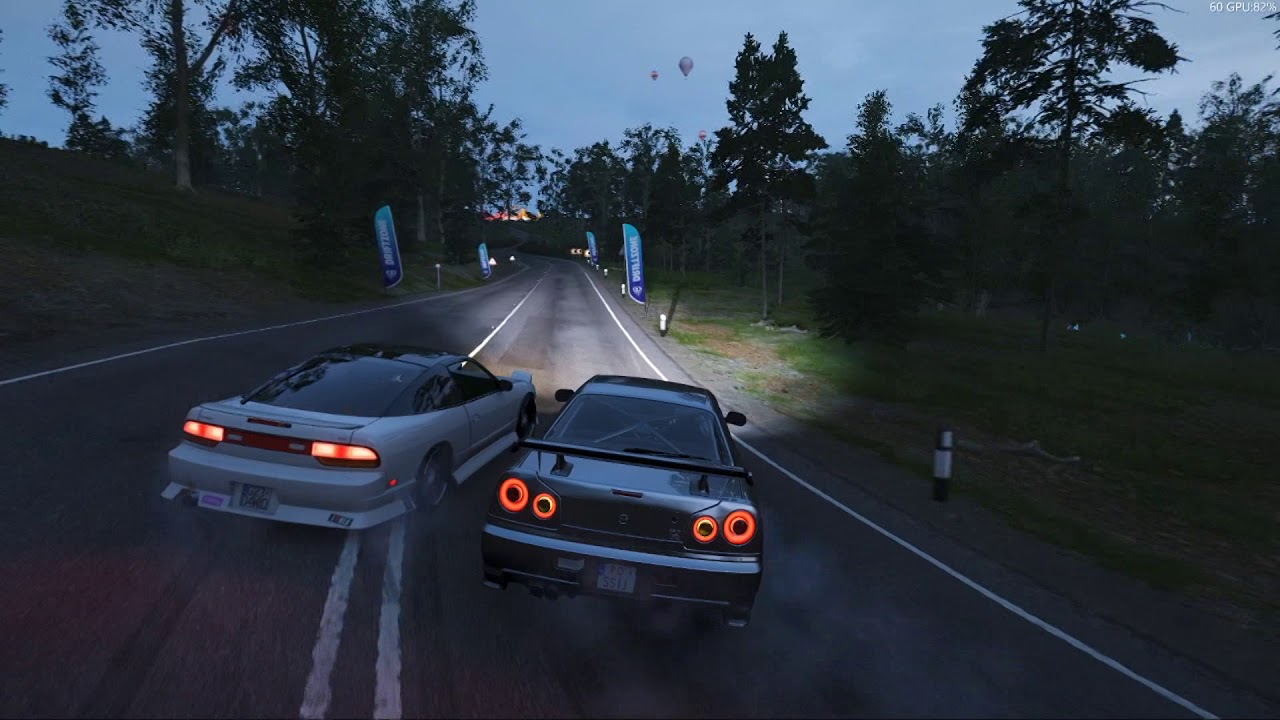 NISSAN GT-R R34 & NISSAN 240SX ILLEGAL DRIFT ⚡