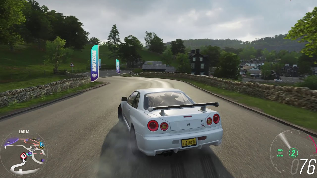 NISSAN SKYLINE R34 GT-R[Forza Horizon4]gameplay