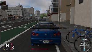 NISSAN skyline R34 GTR | REALISTIC DRIVING