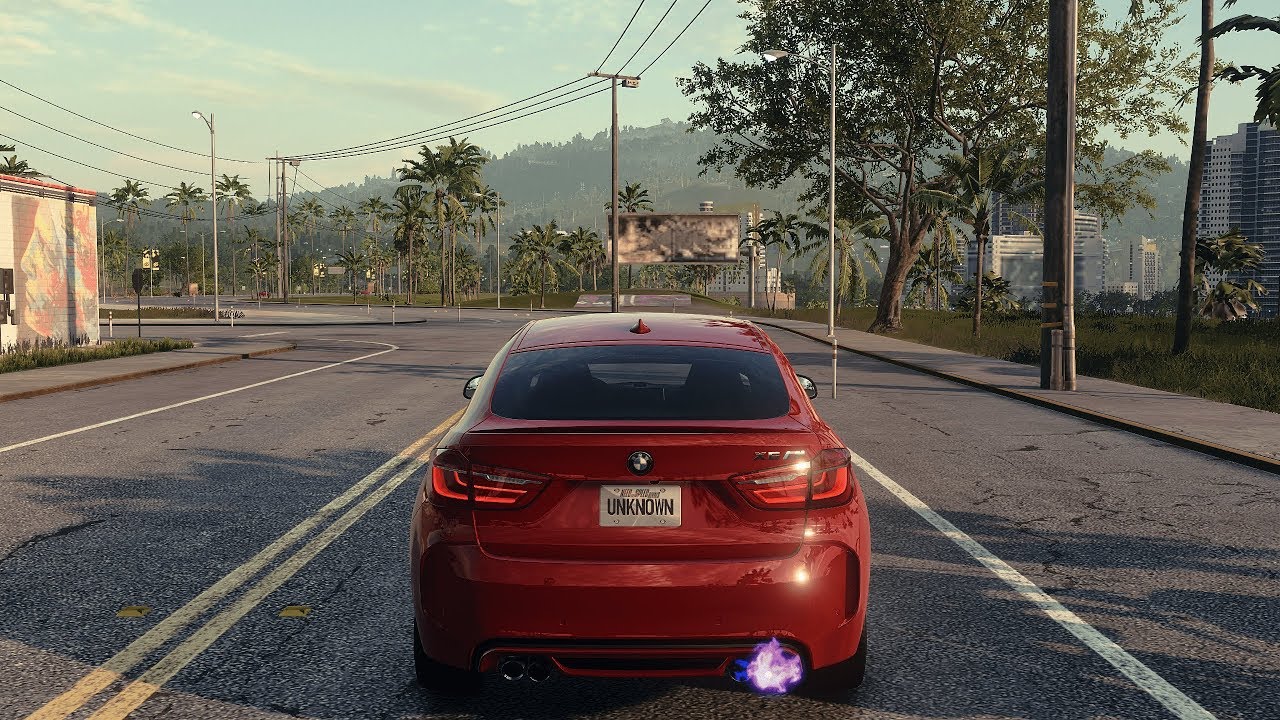 Need For Speed Heat Bmw X6 M test drive + customization options (NFS)