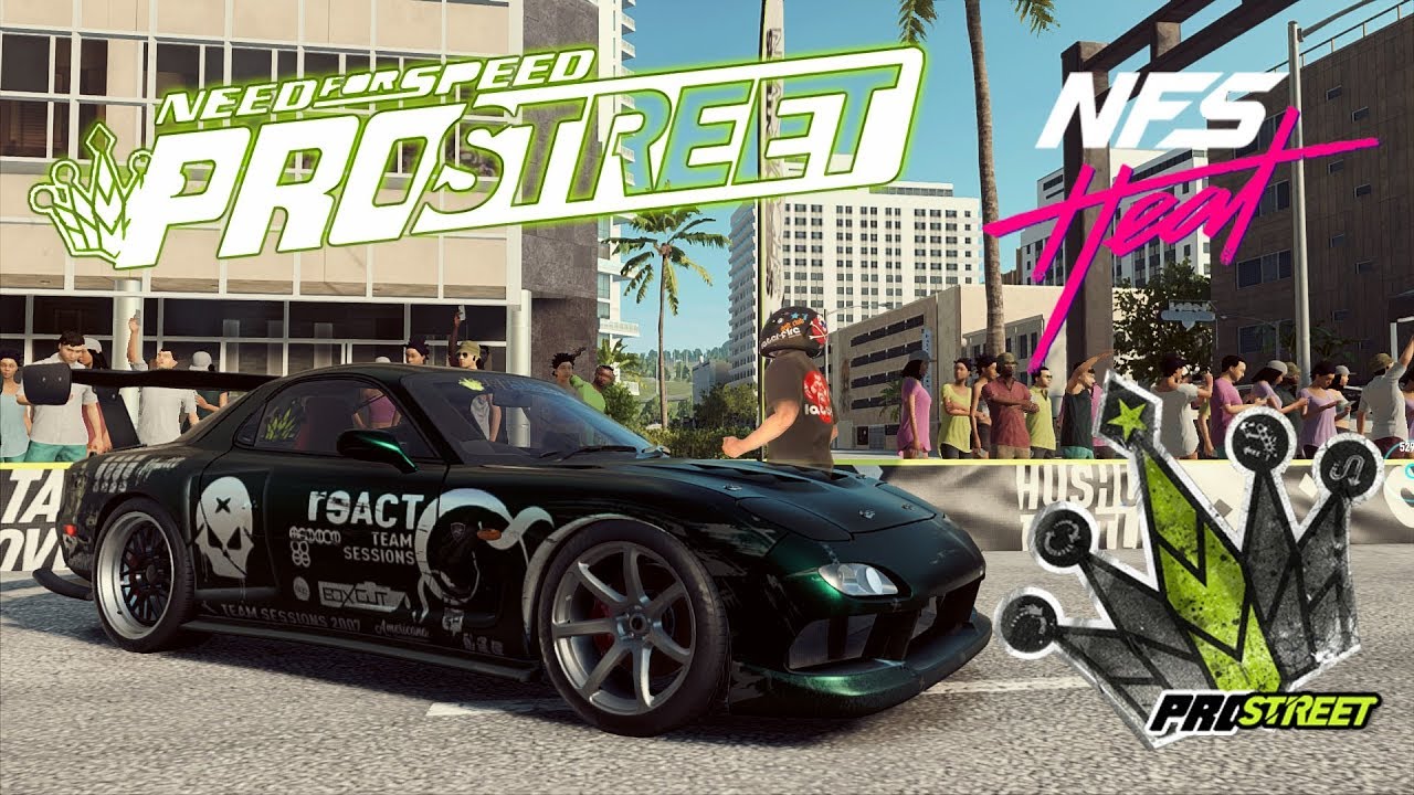 Need For Speed Heat | Mazda RX7 [Battle Machine | NFS ProStreet]