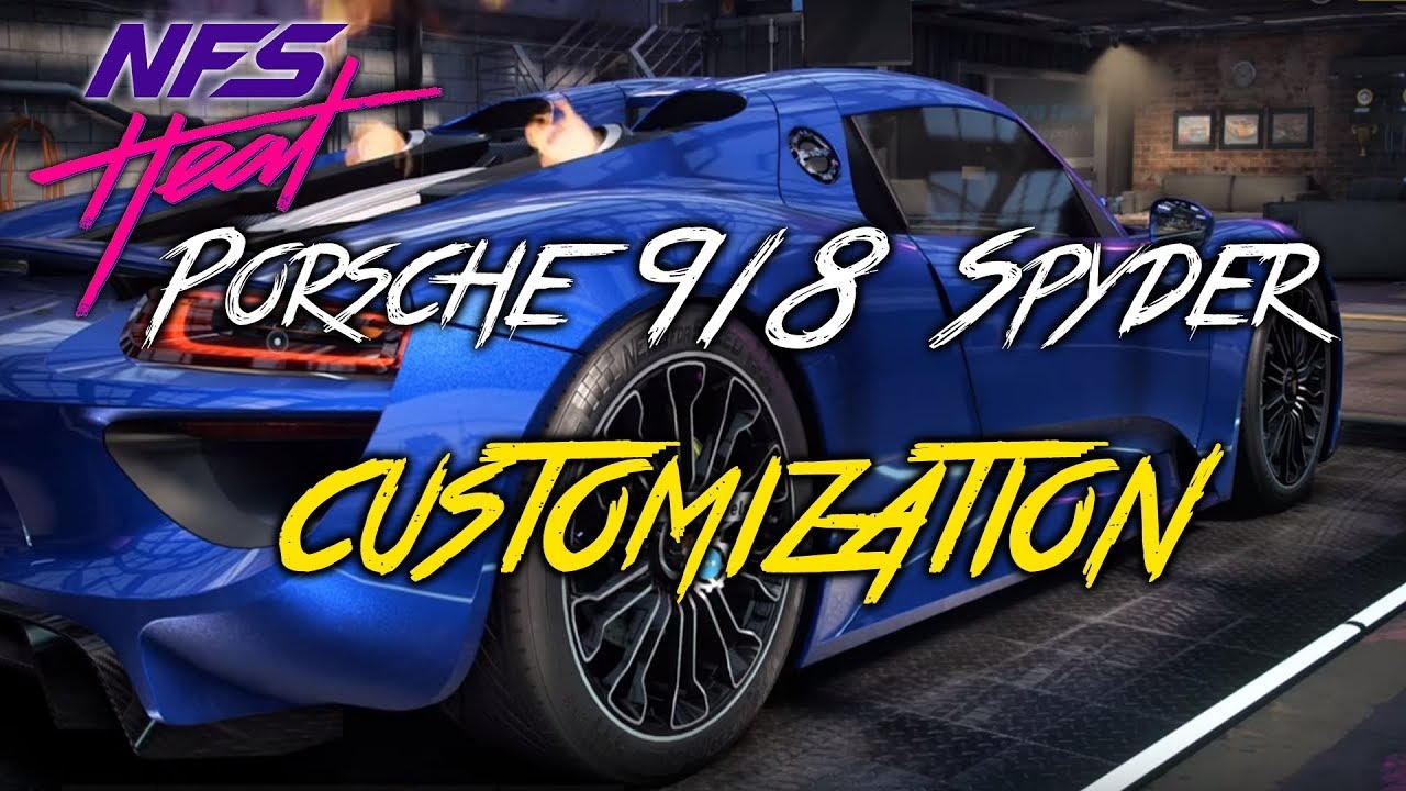 🎮 Need For Speed: Heat | Porsche 918 Spyder Customization Options | Test Drive