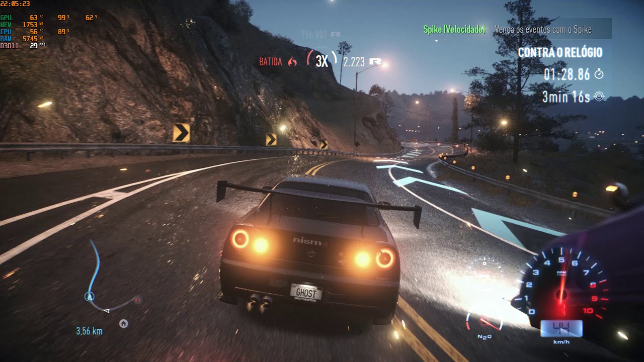 Need for Speed 2015 – Nissan Skyline GTR R34 (Parte 1)