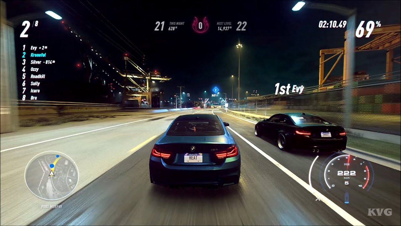 Need for Speed Heat - BMW M4 2018 Gameplay (PC HD) [1080p60FPS]