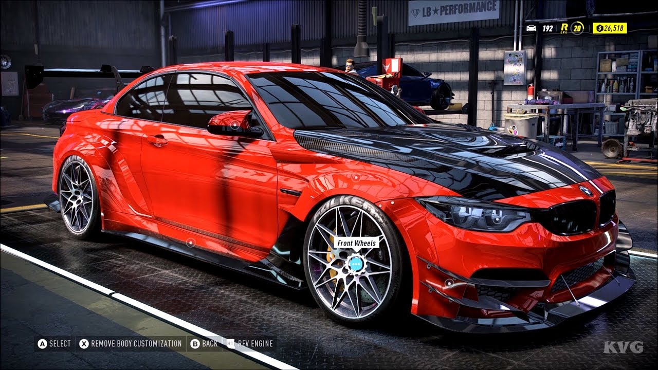 Need for Speed Heat – BMW M4 Convertible 2017 (Varis) – Customize | Tuning Car HD