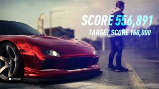 Need for Speed: Heat | Drift Trial-Quicksilver | Mazda RX-7 | 557k