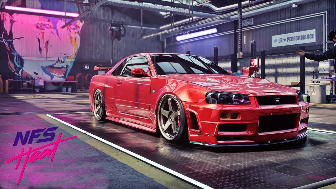 Need for Speed Heat Gameplay – NISSAN SKYLINE GT-R R34 V-SPEC Customization | Max Build