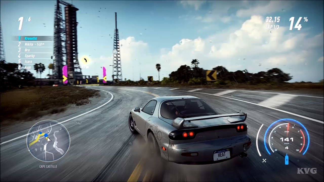 Need for Speed Heat - Mazda RX-7 Spirit R 2002 Gameplay (PC HD) [1080p60FPS]