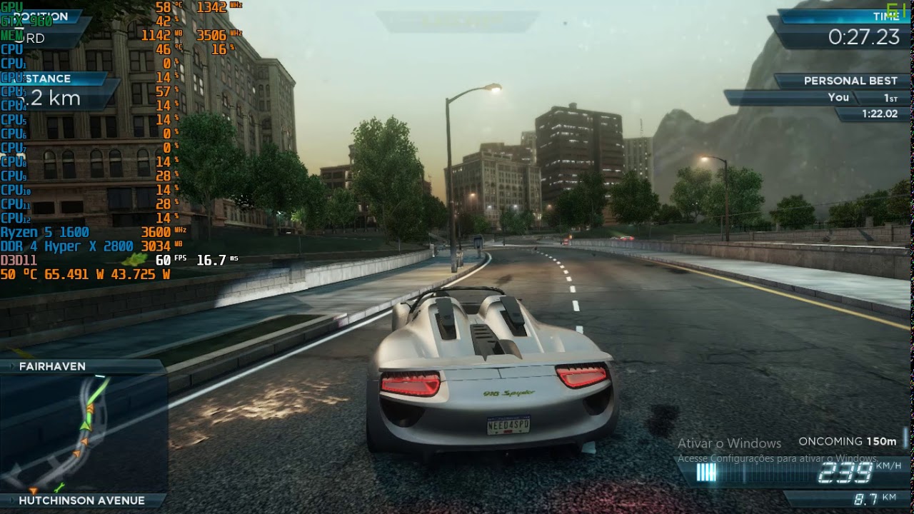 Need for Speed  Most Wanted  2012 Redux Porsche 918 Spyder Concept Sport Sprint !GMA#