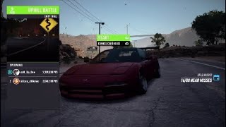 【Need for Speed Payback】Chain drift with NSX at UPHILL BATTLE【HONDA NSX】