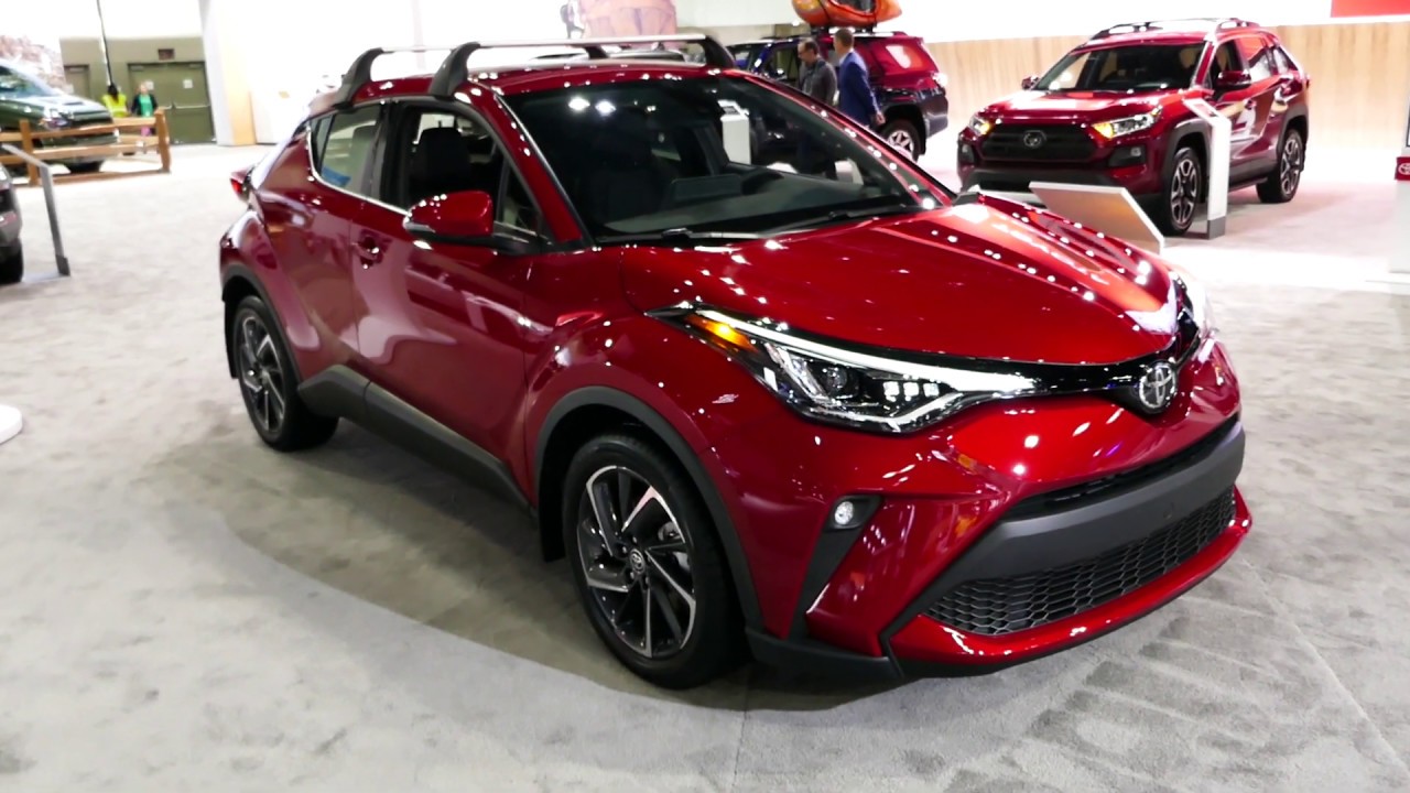 New 2020 Toyota C-HR Crossover SUV - Exterior Tour - 2019 LA Auto Show, Los Angeles CA