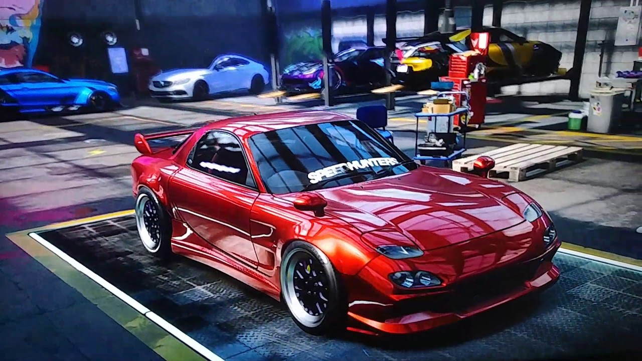 Nfs heat- Crash’s Mazda Rx 7