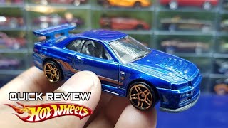 Nissan Skyline GT-R R34 Hot Wheels Review