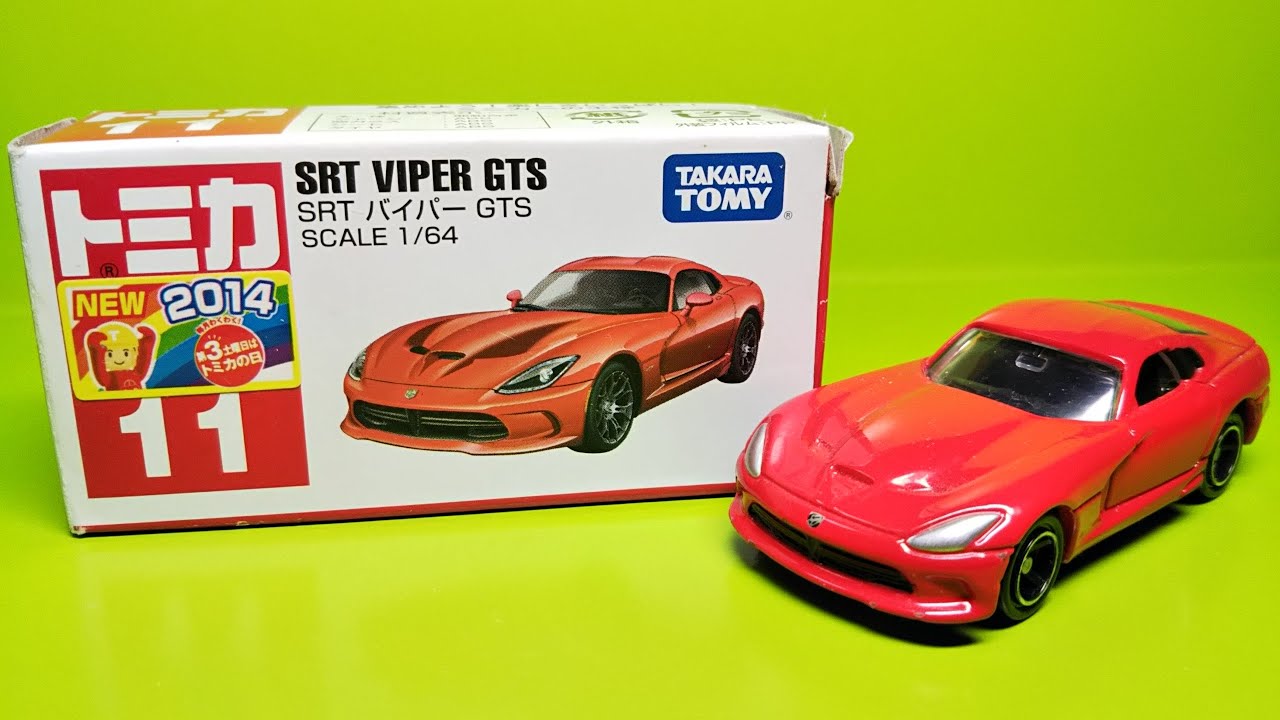 【トミカ】No.11 SRT バイパー GTS (通常カラー)