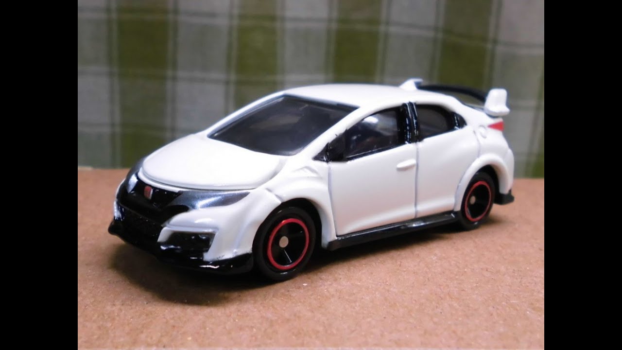 トミカ No.76 ホンダ シビック TYPE R 通常バージョン (撮り直し･再UP)