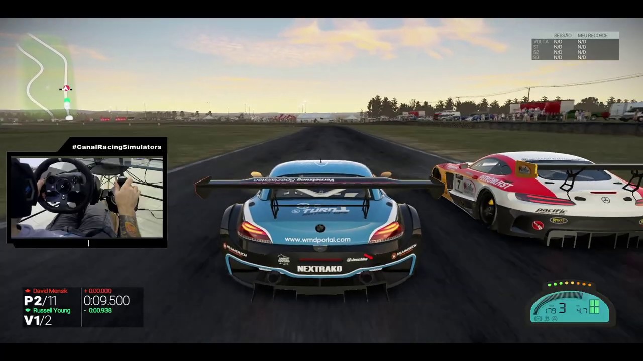 PROJECT CARS BMW Z4 GT3 |  Logitech G920 Driving Force Shifter