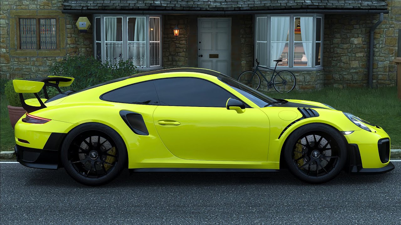 Porsche 911 GT2 RS – Forza Horizon 4 – Logitech G920 Steering Wheel