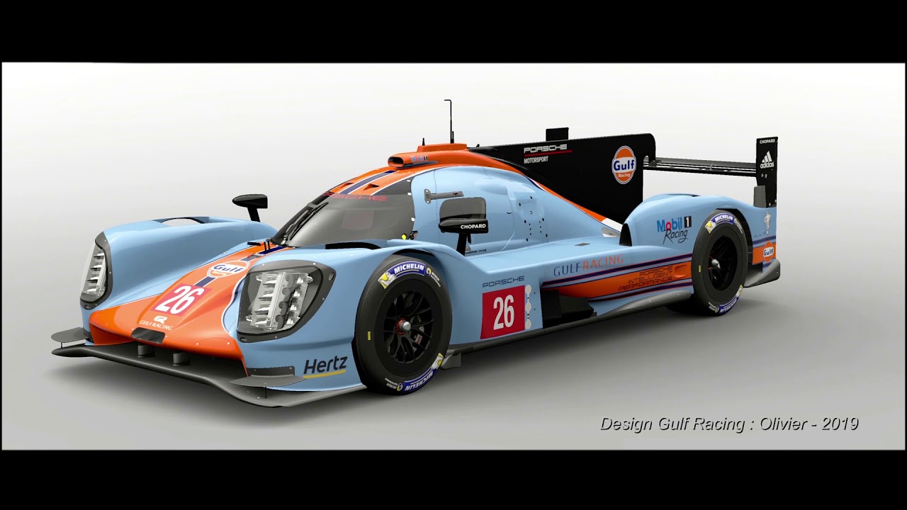 Porsche 918 - Gulf Racing