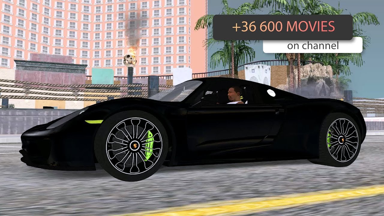 Porsche 918 Spyder 2014 GTA SA _ #GWM movie #mods