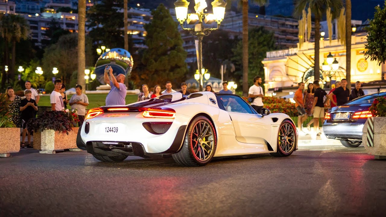 Porsche 918 Spyder Driving in Monaco !