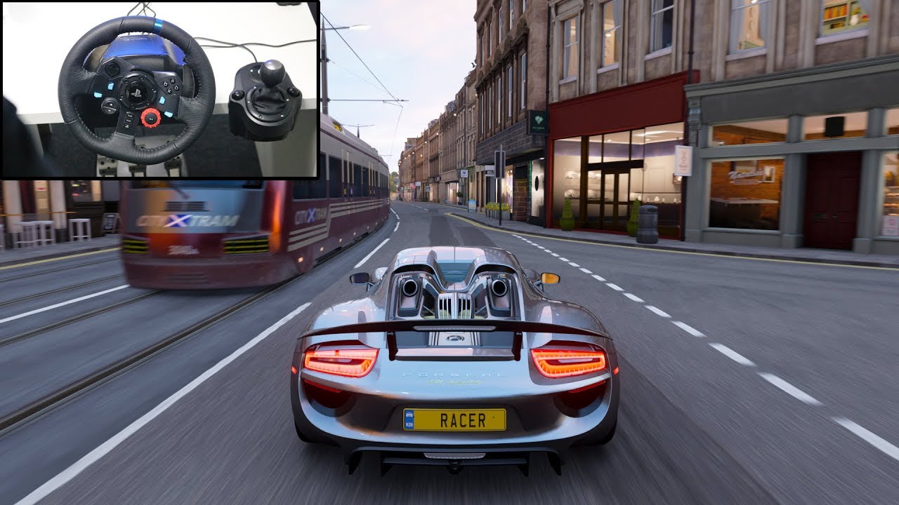 Porsche 918 Spyder | Forza Horizon 4 | Logitech g29 Gameplay (HD)