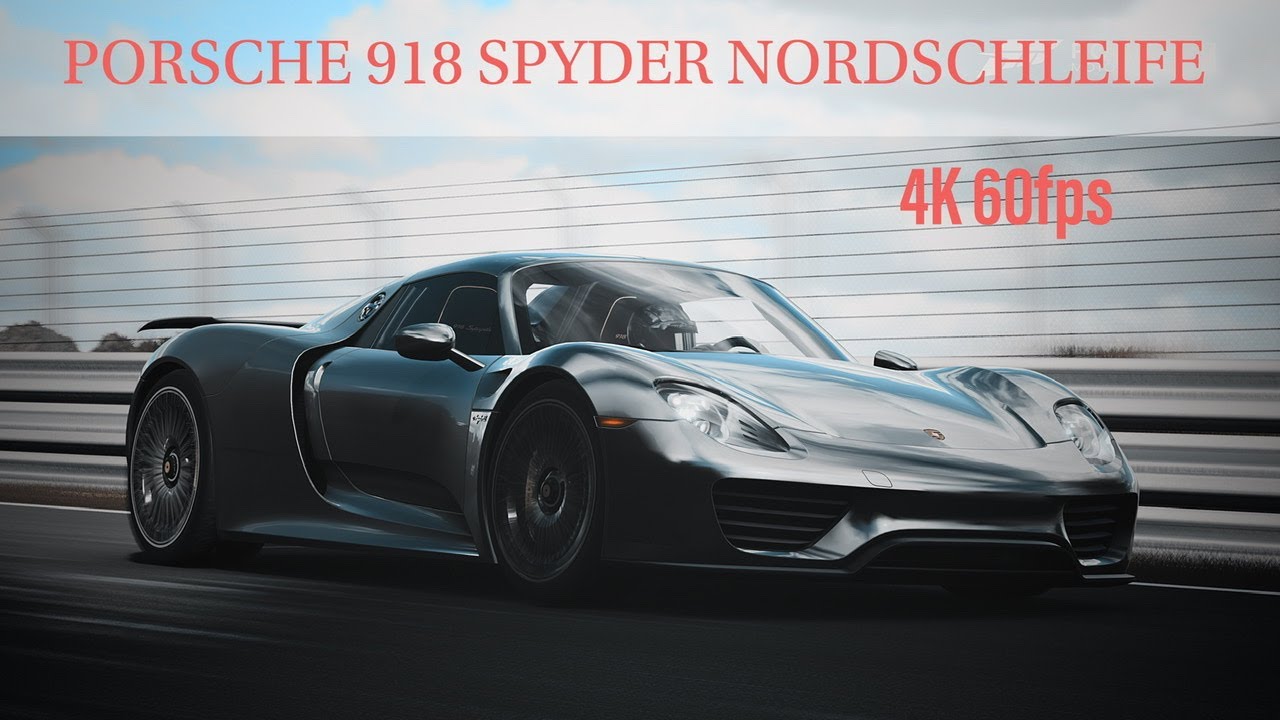 Porsche 918 Spyder Nurburgring NORDSCHLEIFE Track | 4K 60fps | ForzaMotorsport 7 gameplay