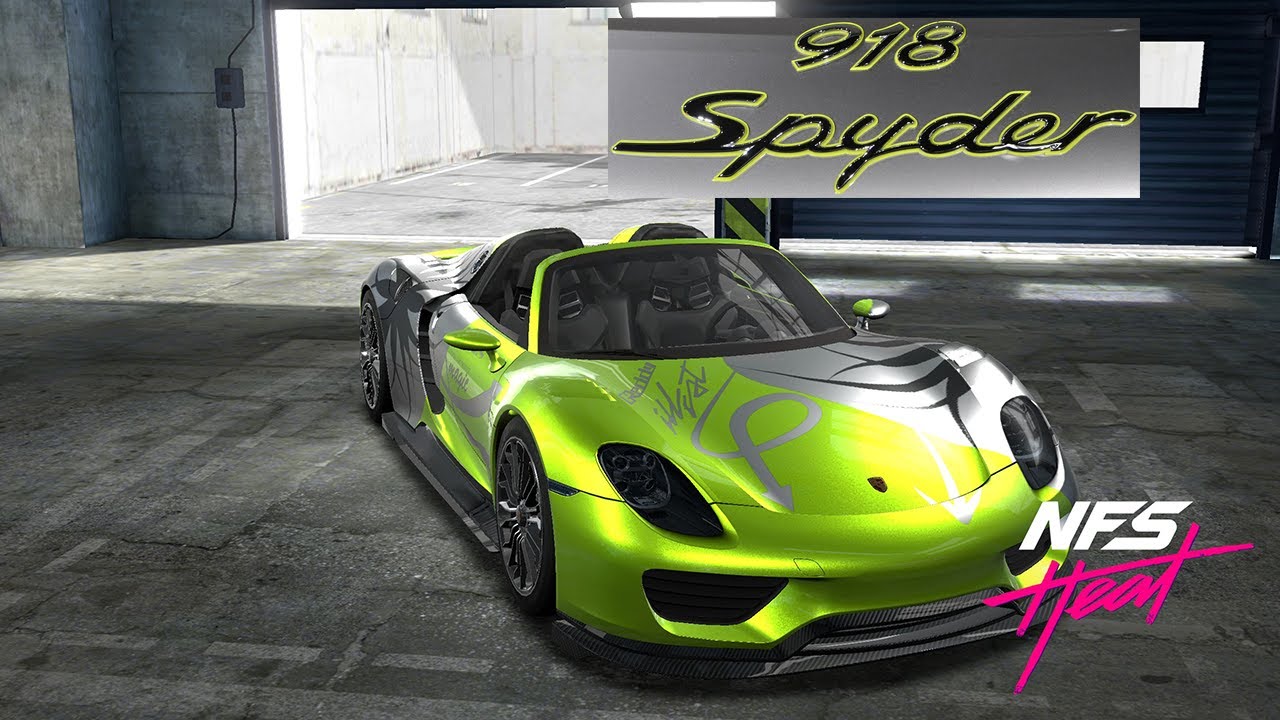 Porsche 918 Spyder (Studio NFS Heat - Android)