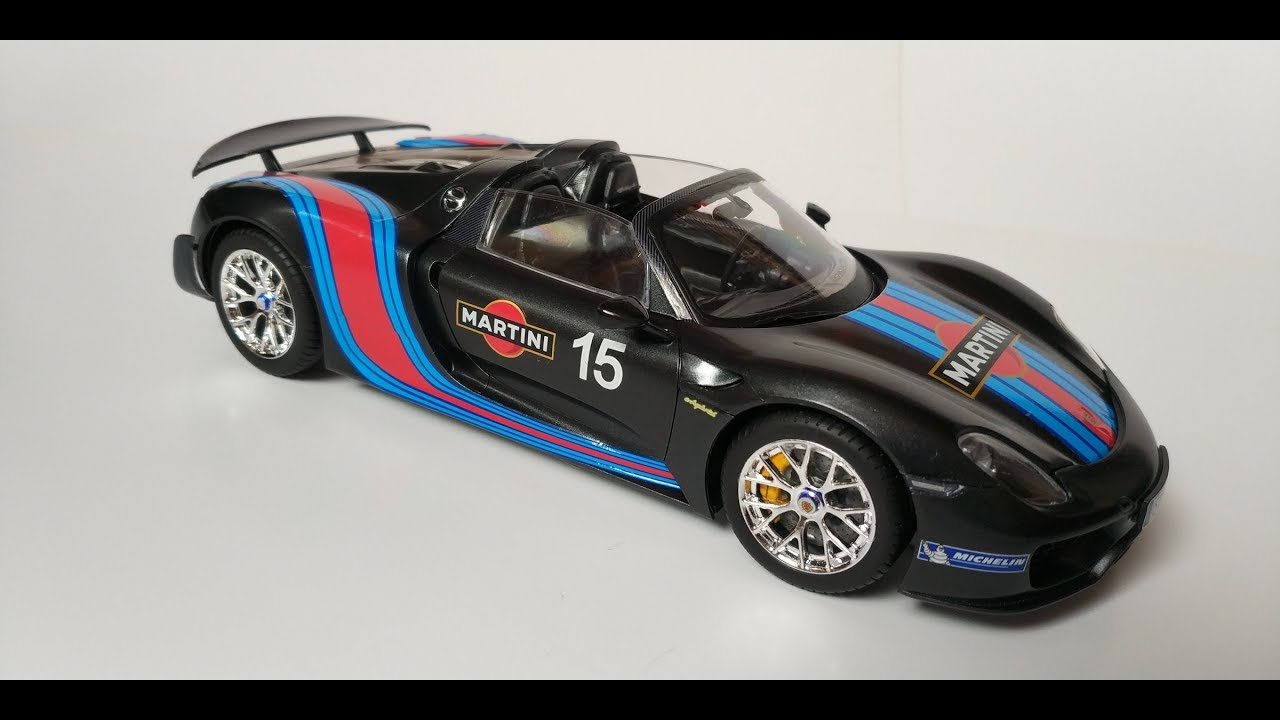 Porsche 918 Spyder (Weissach package) - model 1/24