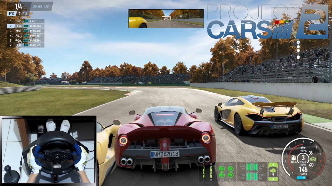 Project Cars 2 | LaFerrari | Thrustmaster T150 Gameplay | Wheel Cam