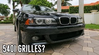 Putting Non M5 grilles on my E39 M5…