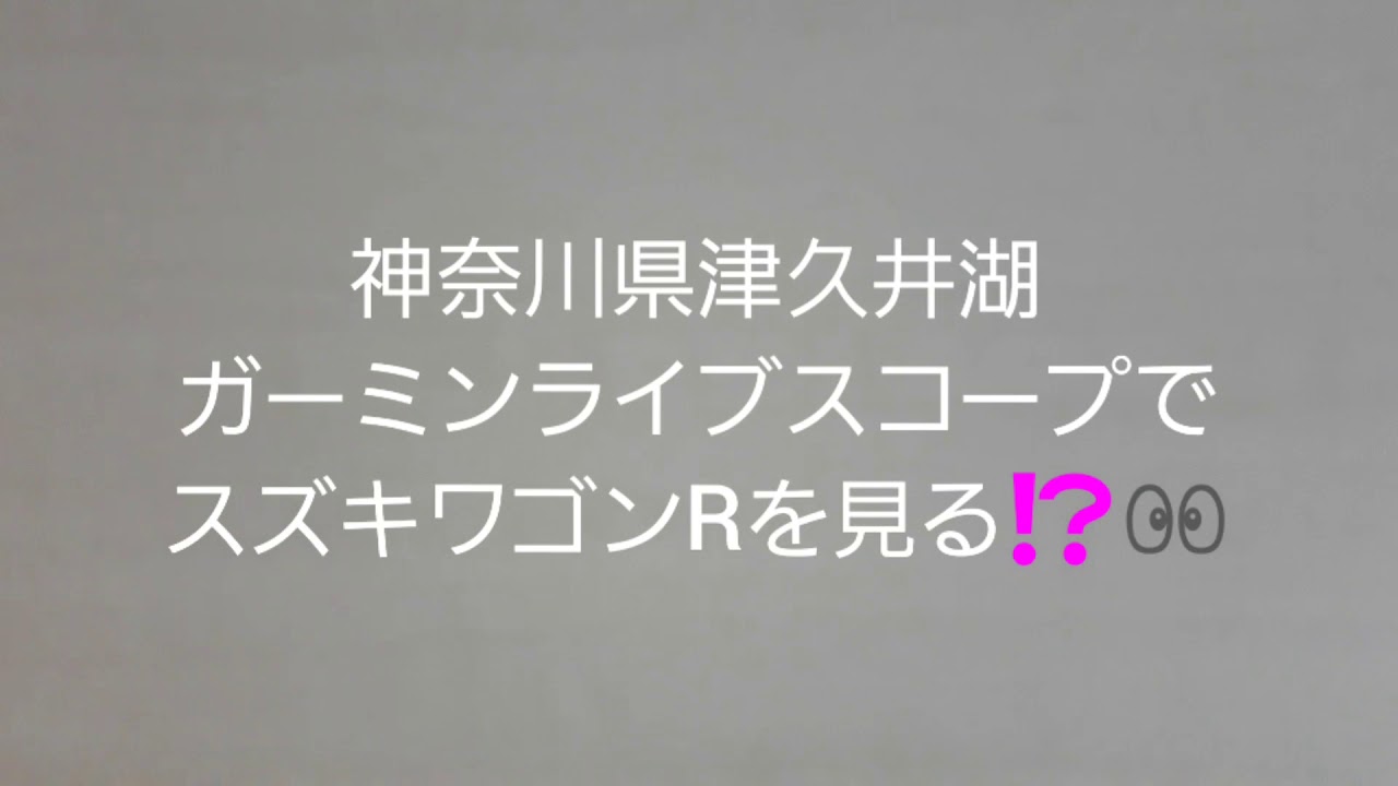 津久井湖でスズキワゴンRを探す😄