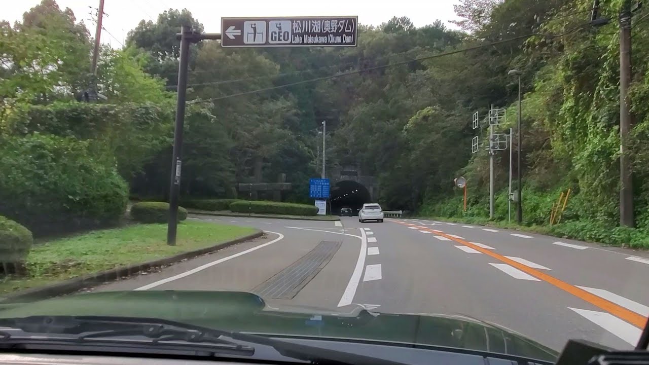 ジムニーで東伊豆を走る！R135から松川湖まで【車載動画】