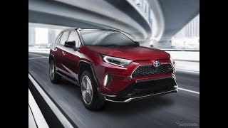 トヨタ RAV4 に初のPHV、史上最も低燃費…ロサンゼルスモーターショー2019で発表へ