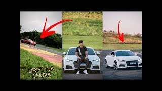 RENATO GARCIA FEZ DRIFT COM O AUDI TT & O NISSAN 350Z NA CHUVA