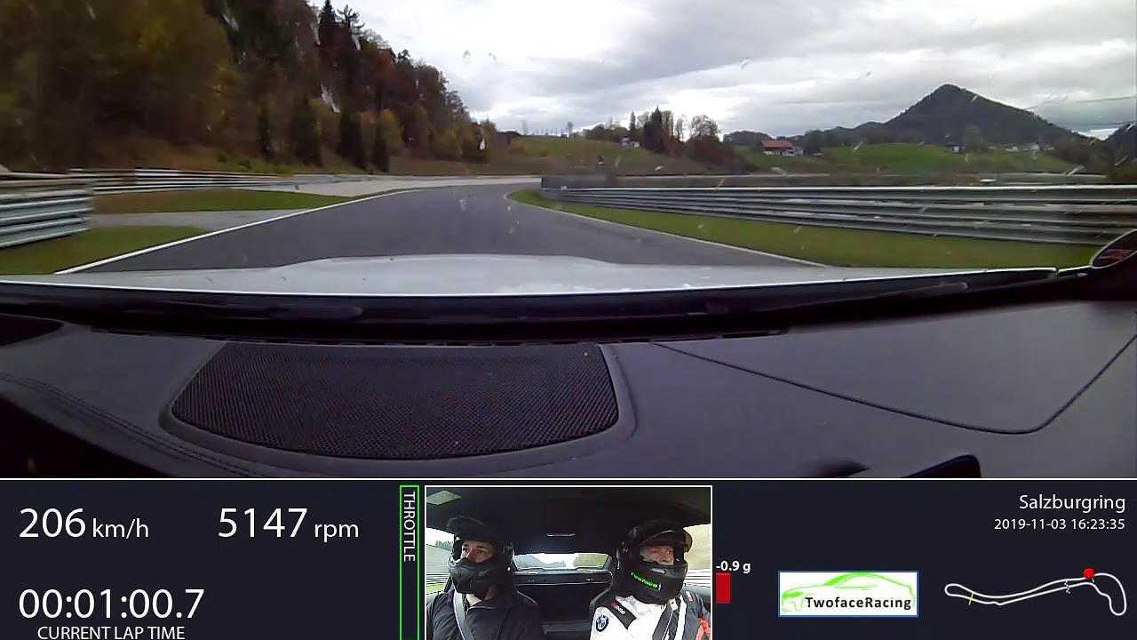 RN #1 Onboard video Salzburgring, BMW M4 TFR, 01:43.116