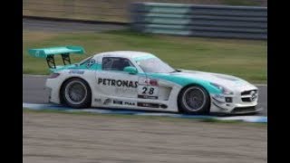 メルセデスSLS AMG。スーパーGTとスーパー耐久で何か違うの？【スーパーGT2012】第2戦富士500km