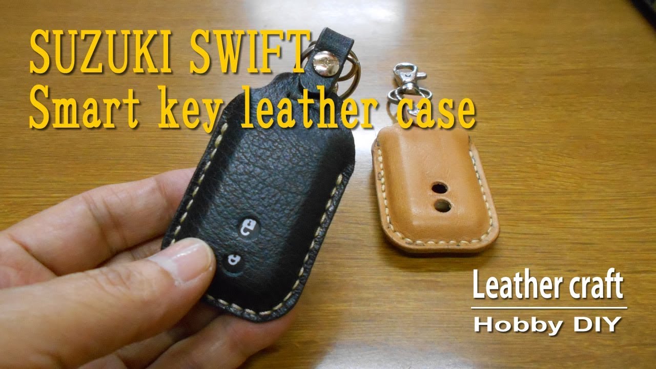 レザークラフト / SUZUKI SWIFT Smart key leather case [DIY]