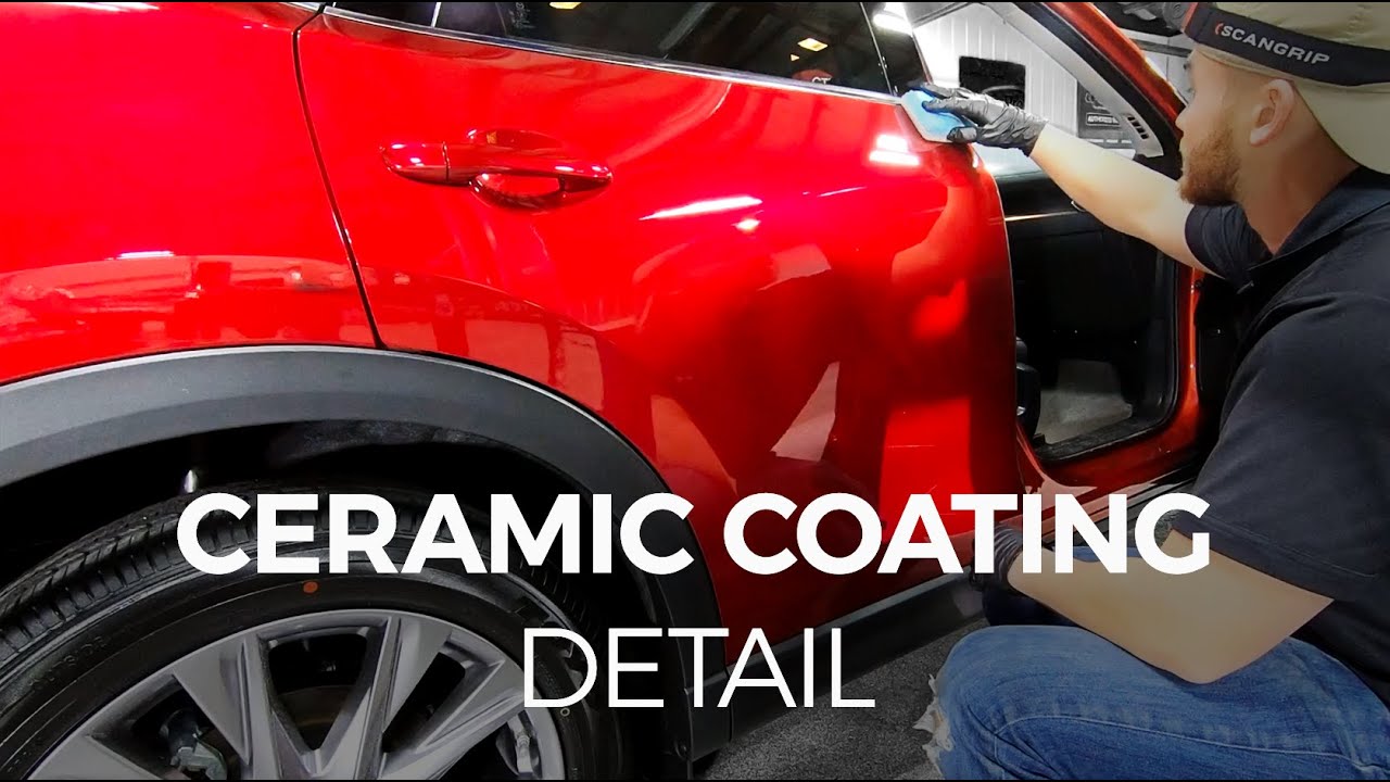 Soul Red Crystal Mazda CX-5 Ceramic Coating Detail