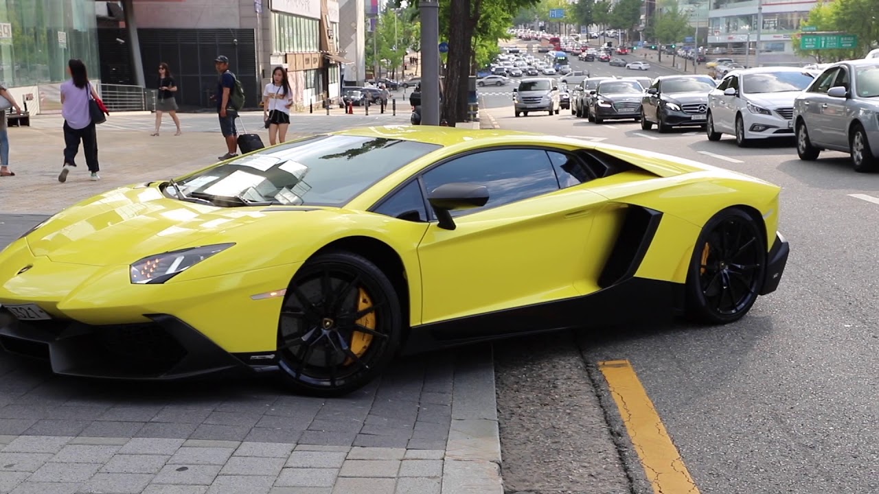 Supercars in Korea Vol. 1 – 812 Superfast, Aventador LP720, Aston Martin DBS, More!