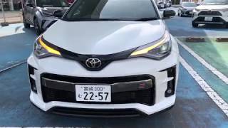 TOYOTA トヨタ C-HR 2019MODEL S-T GR SPORT(6MT)～ホワイトパールクリスタルシャイン(4K 60fps撮影)