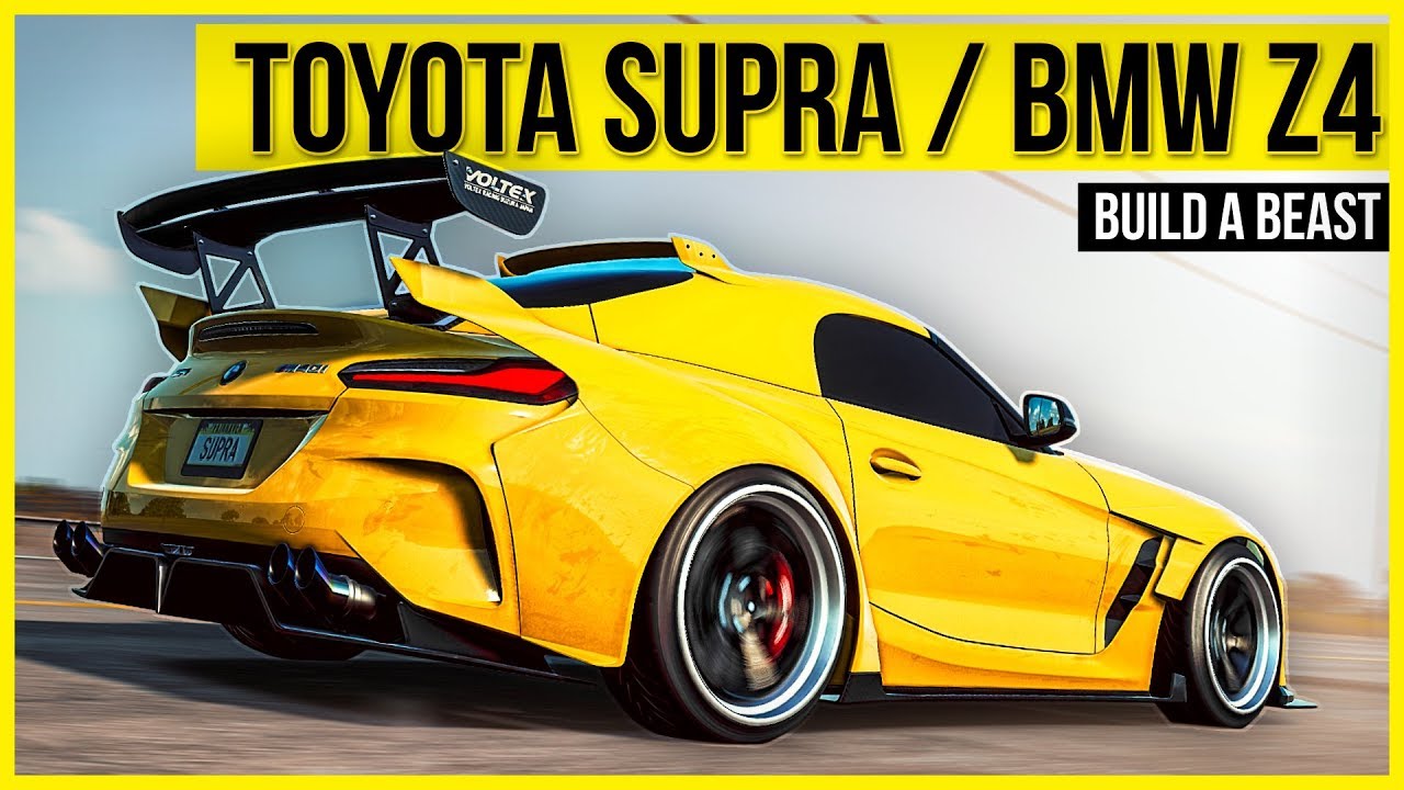 TOYOTA SUPRA  BMW Z4 – Build A Beast | Need for Speed Heat