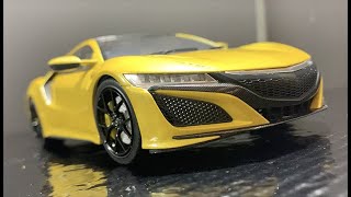 Tamiya – Honda NSX Part 3 – 1/24 Scale Car Model