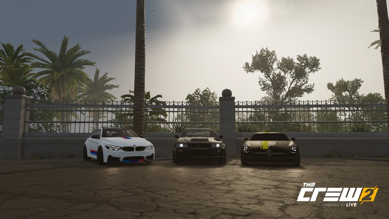 The Crew 2 | Miami to Chicago | BMW M4, NISSAN SKYLINE GT-R (R34), MERCEDES BENZ SLS AMG