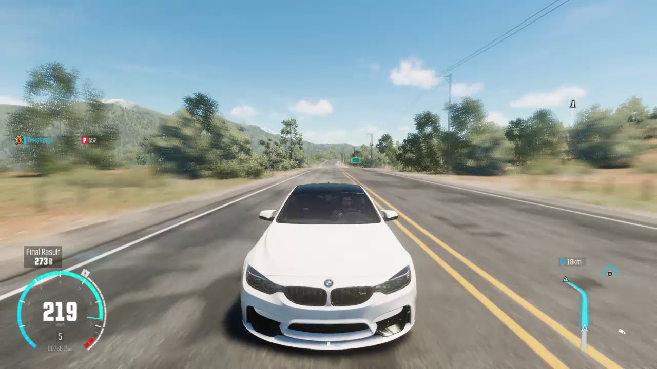 The Crew™driving BMW M4 (F82)