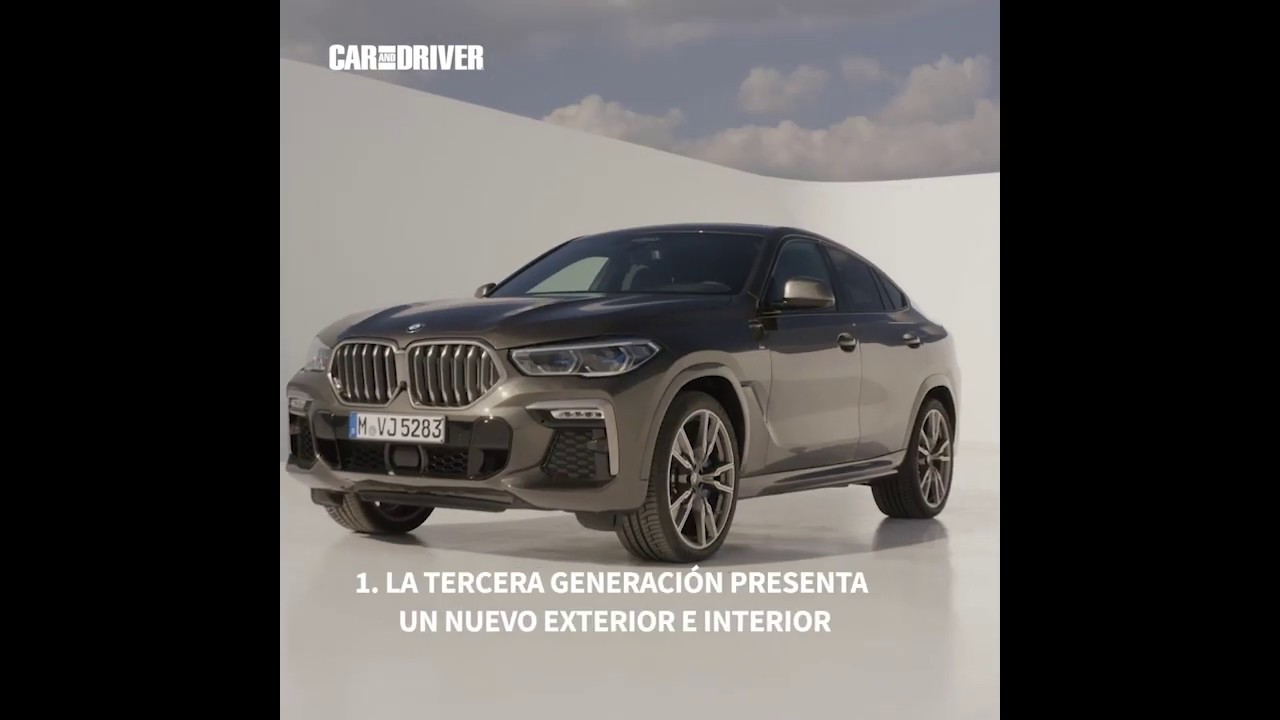 Todas las claves del BMW X6 2019 | Car and Driver España