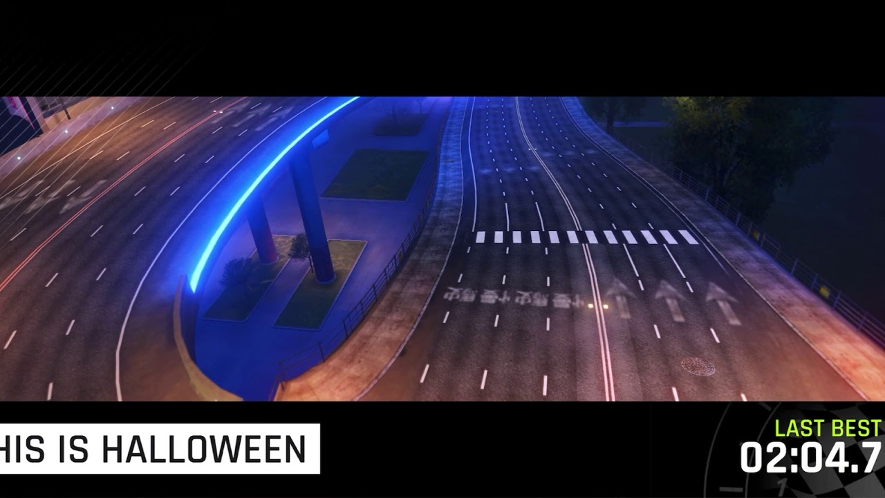 [TouchDrive] THIS IS HALLOWEEN PEOPLE’S SQUARE DASH – LAFERRARI ★★★★ 02:06.779