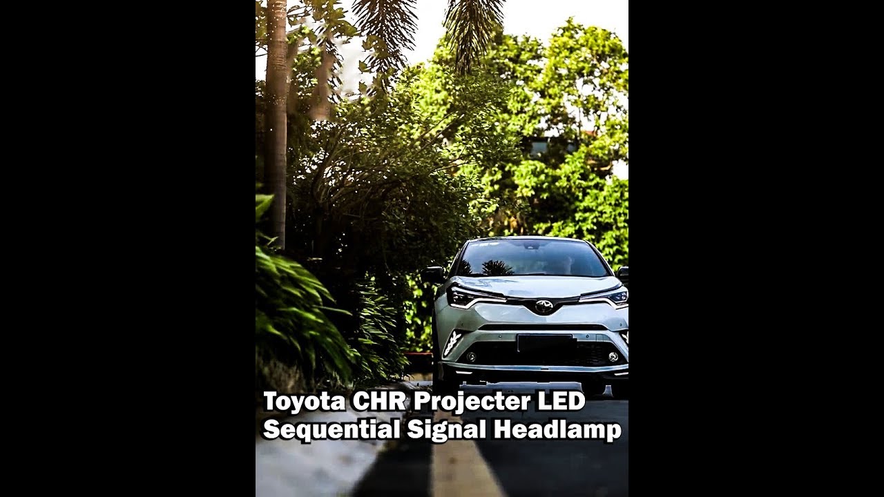 Toyota CHR Projector LED Sequential Signal Headlamp
