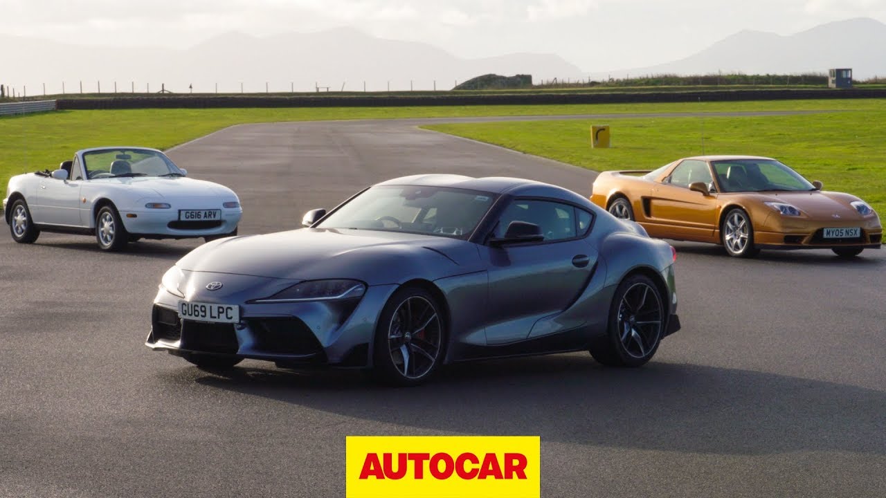 Toyota Supra meets Mazda MX-5, Honda NSX | Japanese sports car special | Autocar Heroes