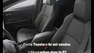 Toyota c-hr occasion visible à Montauban présentée par Toyota montauban
